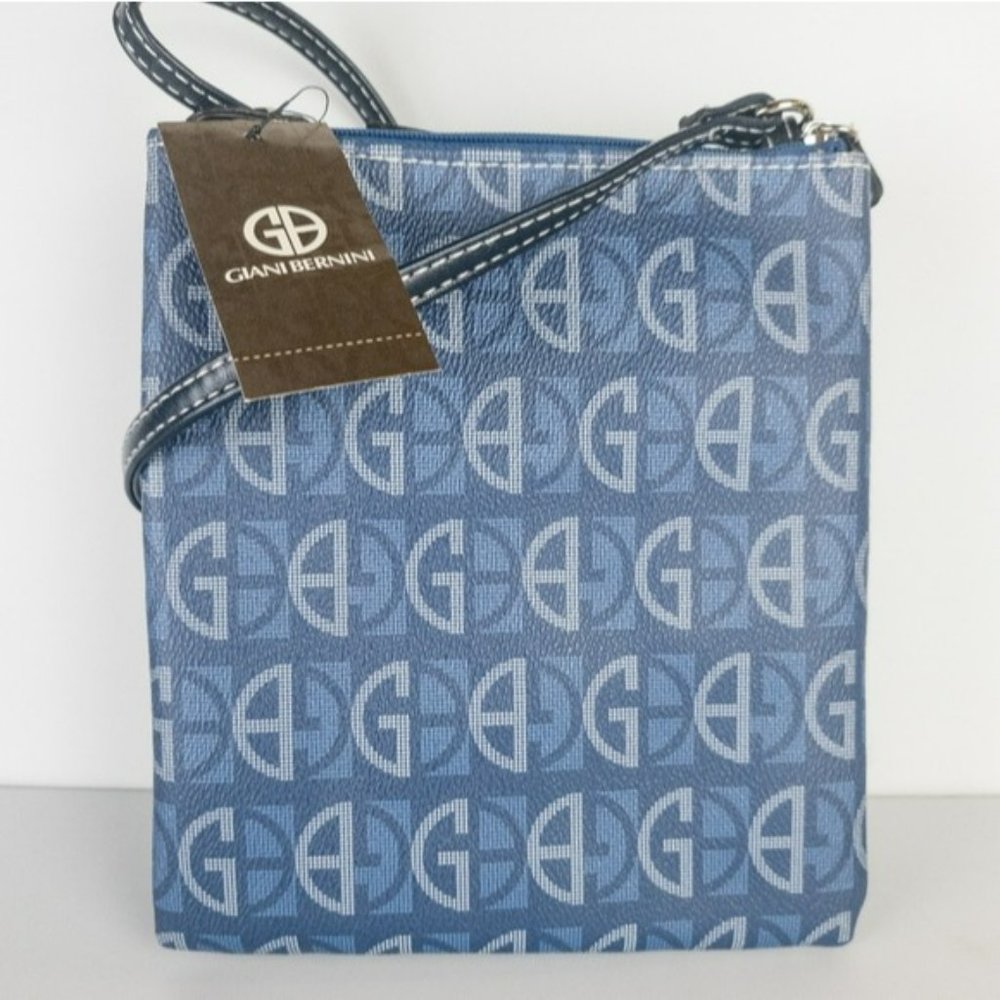 Giani Bernini Dasher Center Strap  Signature Crossbody - Picture 3 of 3